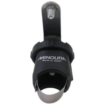 Bidonhouderbevestiging Minoura geschikt voor ø22-35mm - met snelspanner