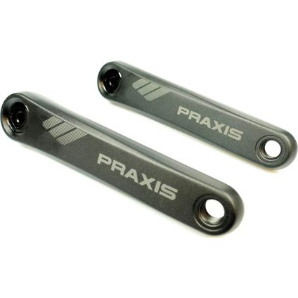 Praxis E-bike crankstel Aluminium Bosch/Yamaha 170mm