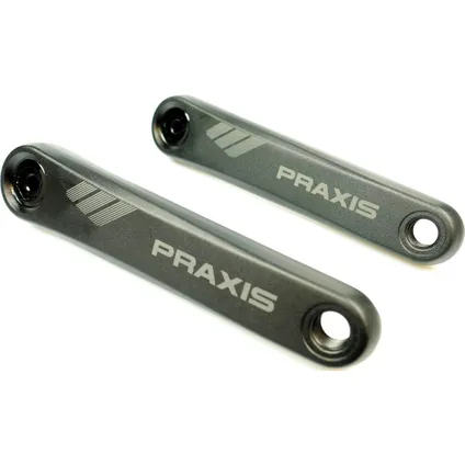 Praxis E-bike crankstel Aluminium Bosch/Yamaha 170mm 2