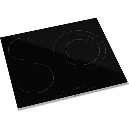 Wiggo WH-E673GC(B) - Plaque de cuisson vitrocéramique 3 feux - 60cm - Noir 2