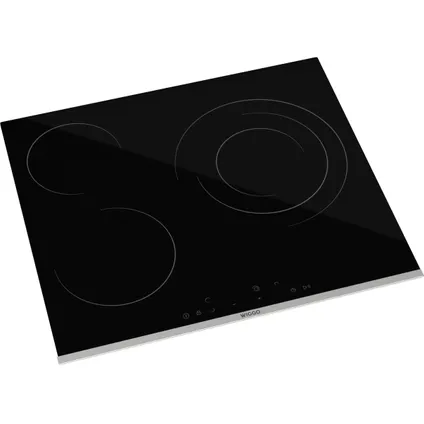 Wiggo WH-E673GC(B) - Plaque de cuisson vitrocéramique 3 feux - 60cm - Noir 3