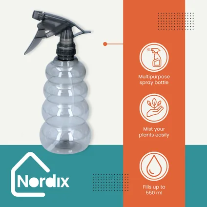 Nordix Plantenspuit Plantensproeier Waterverstuiver Sprayflacon 6