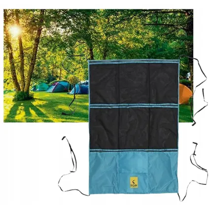 FROYAK Camping Organizer - 9-Sections - pliable - 60 x 90 cm 3