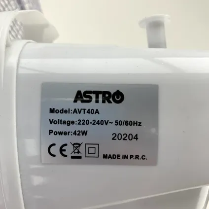 Astro debout ventilateur blanc Ø40 cm 5