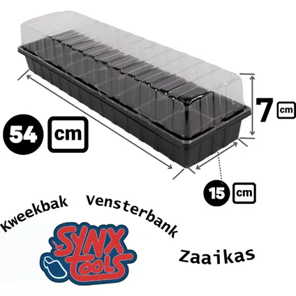 Synx Tools Zaaikas Kweekbak - Zaaitray 2