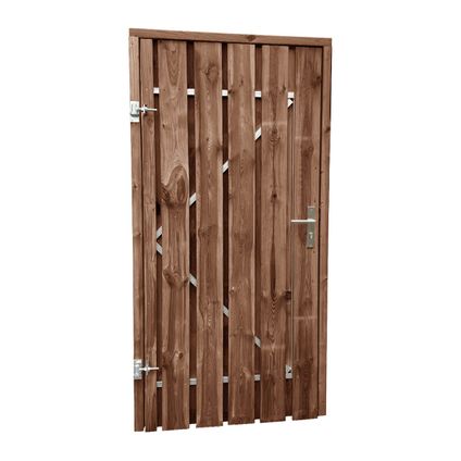 Portail de clôture de jardin complet - Tuingigant - Nobifix - Cadre métallique -