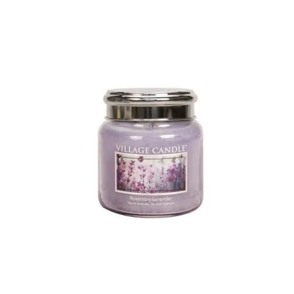 Village Candle Medium Jar Lavender - de rustgevende geur van Lavendel 2