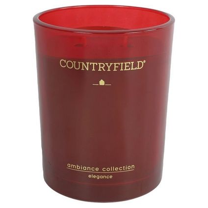 Countryfield Geurkaars Elegance rood 13cm