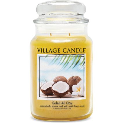 Village Candle - Soleil All Day - Large Candle - 170 Branduren