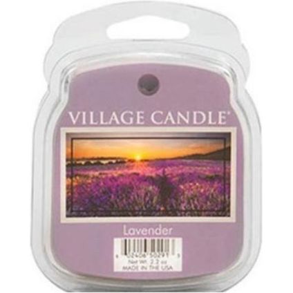 Village Candle Geurwax Lavender 3 X 8 X 10,5 cm Lila