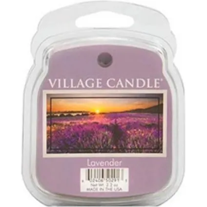 Village Candle odeur cire lavande 3 x 8 x 10,5 cm lilas