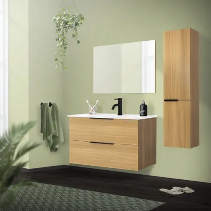 Ensemble de meubles de salle de bains ML-Design 4 pièces, meubles de salle de bains 8
