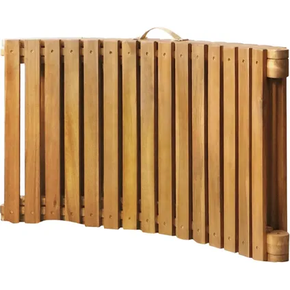 The Living Store Hout Ligbed Tuin 184x55x64 cm Acaciahout 6