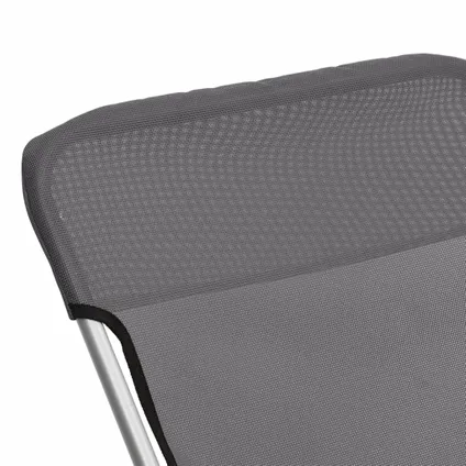 vidaXL - Staal - Strandstoelen 2 st textileen en gepoedercoat staal - TLS360190 9