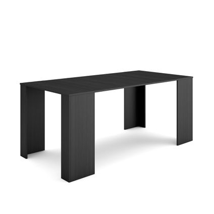 Table console extensible, Skraut Home, 180, Noir