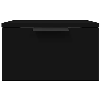 Maison du'monde - Nachtkastje wandgemonteerd 34x30x20 cm zwart 6