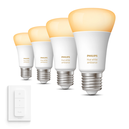 Philips Hue Pack d'expansion White Ambiance E27 incl. Variateur