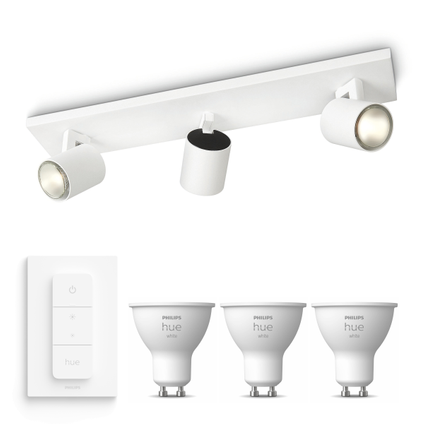 Philips Runner Spots de Plafond White & Color Ambiance + Dimmer