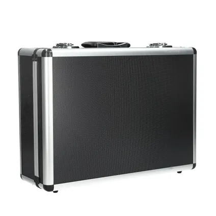 ERRO Aluminium Koffer - 457x330x152 - zwart 2
