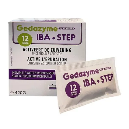 gedazyme IBA 12 sachets - DS Plastics - puration de votre station d'épuration 3