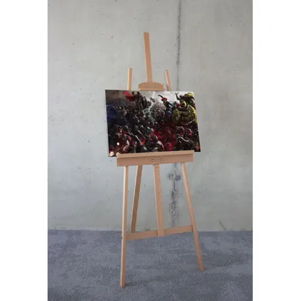 Komar tableau intissé the avengers gris charbon de bois, vert et rouge - 60 cm x 40 cm - 612827 4