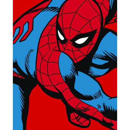 Komar fotobehang spider man rood en blauw - 2 x 2,50 m - 612761
