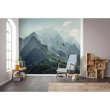 Sanders & Sanders papier peint panoramique paysage vert - 300 x 200 cm - 612565 2