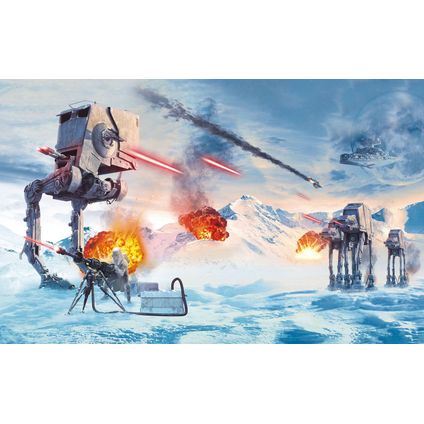 Komar papier peint panoramique Star Wars bleu - 4 x 2,50 m - 612789
