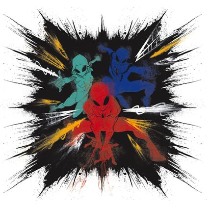 Sanders & Sanders papier peint panoramique Homme araignée multicolore - 300 x 280 cm - 612102
