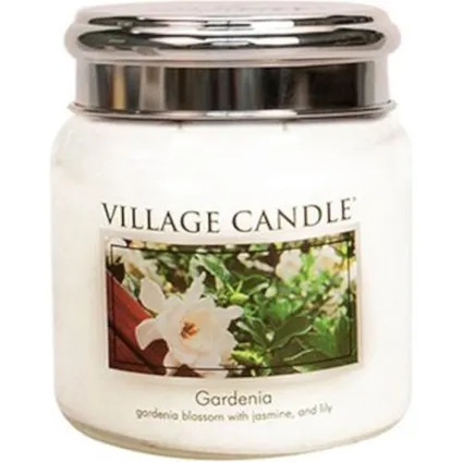 Village Candle Kaars Gardenia 9,5 X 11 cm Wax Geel 2