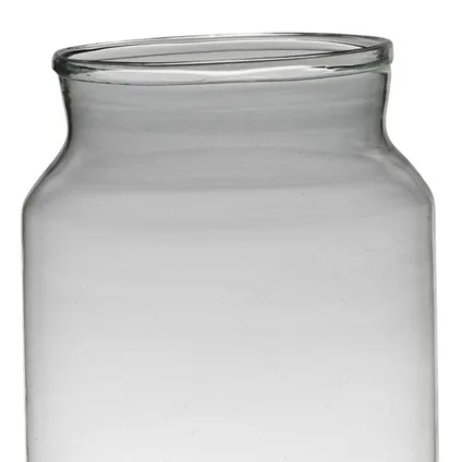 Bellatio design Vaas - gerecycled glas - 21 x 30 cm 2