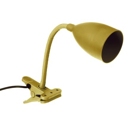 Atmosphera Klem bureaulampje - Design Light Classic - okergeel - H43 cm
