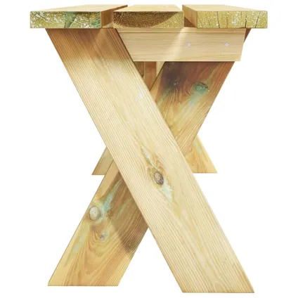 vidaXL - Hout - Tuinbank 110 cm geïmpregneerd grenenhout - TLS318421 4