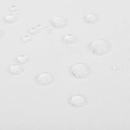 vidaXL Tafelkleden - Polyester - 170 x 130 cm - Wit - Waterafstotend - 180g 3