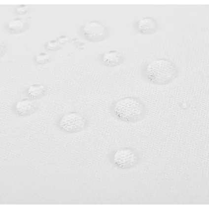 vidaXL Tafelkleden - Polyester - 170 x 130 cm - Wit - Waterafstotend - 180g 4