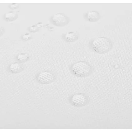 vidaXL Tafelkleden - Polyester - 170 x 130 cm - Wit - Waterafstotend - 180g 5