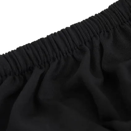 vidaXL - Jersey - Bankhoes stretch polyester jersey zwart - TLS332932 5