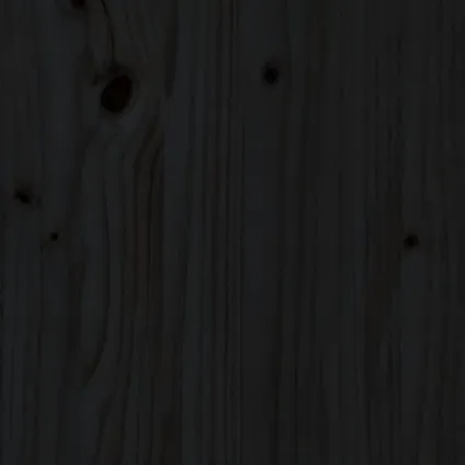 vidaXL - Hout - 7-delige Tuinbarset massief grenenhout zwart - TLS315475 9