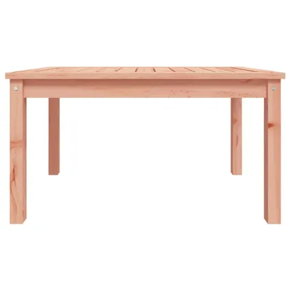 The Living Store - Bois - Table de jardin 82,5x50,5x45 cm bois massif de - TLS824118 5