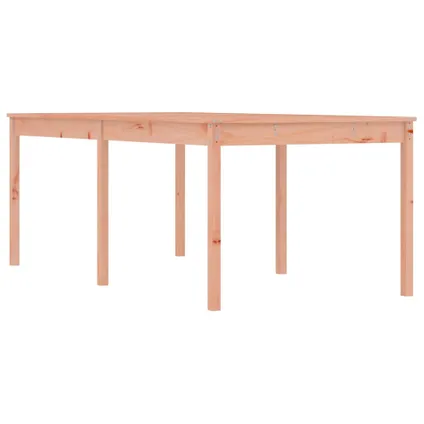 The Living Store - Bois - Table de jardin 203,5x100x76 cm bois massif de - TLS823988 2