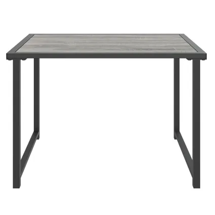 The Living Store - Acier - Table de jardin anthracite 55x40x37 cm acier - TLS355821 3