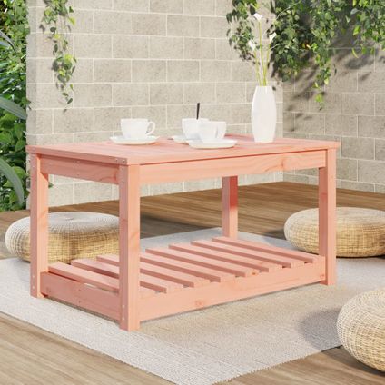 The Living Store - Bois - Table de jardin 82,5x50,5x45 cm bois massif de - TLS824139