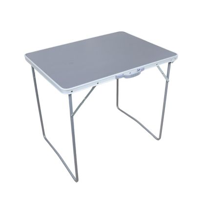 Orange85 Table de camping Table de jardin pliable Gris 80x60x69
