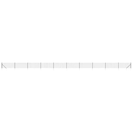 vidaXL - Staal - Draadgaashek met grondankers 1,1x25 m - TLS154282 2