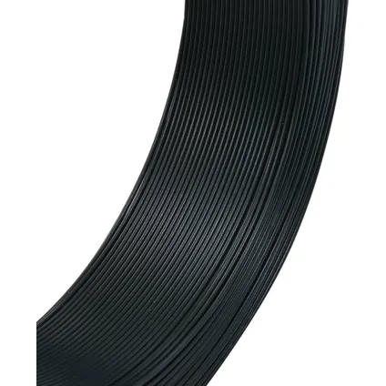 vidaXL - Staal - Hekbinddraad 250 m 0,9/1,4 mm staal zwartachtig - TLS144474 3