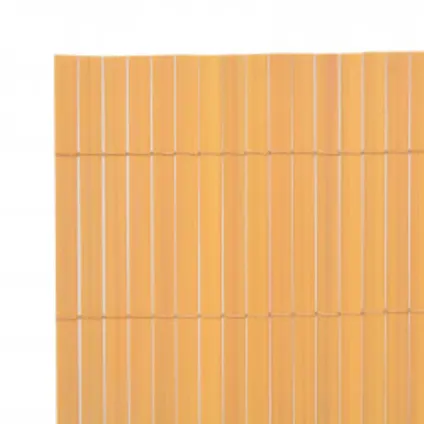 vidaXL - PVC - Tuinafscheiding dubbelzijdig 110x400 cm geel - TLS317158 5