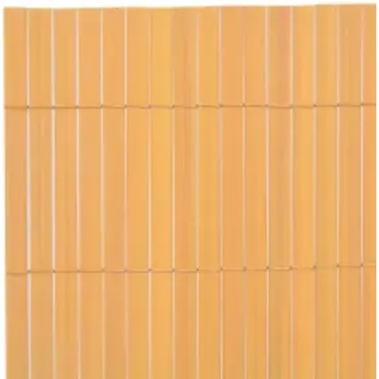 vidaXL - PVC - Tuinafscheiding dubbelzijdig 110x400 cm geel - TLS317158 9