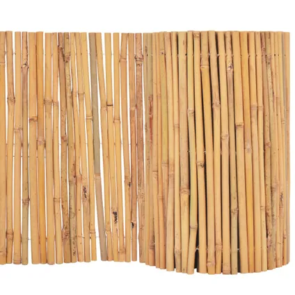 vidaXL - Bamboe - Scherm 500x50 cm bamboe - TLS142682 2