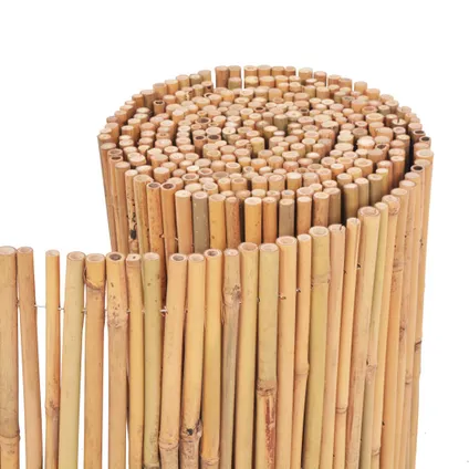 vidaXL - Bamboe - Scherm 500x50 cm bamboe - TLS142682 3