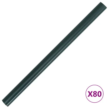 vidaXL - PVC - Tuinschermen 4 st 35x0,19 m PVC matgroen - TLS147870 8
